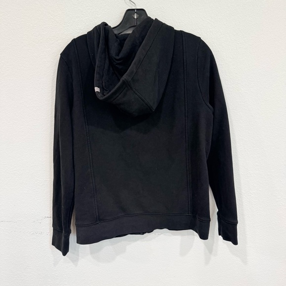 Figs Zip Up Black Jacket Hoodie Women’s Size Small - Picture 2 of 3